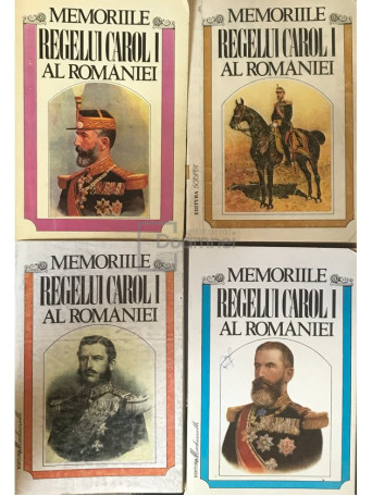 Memoriile Regelui Carol I al Romaniei, 4 vol.