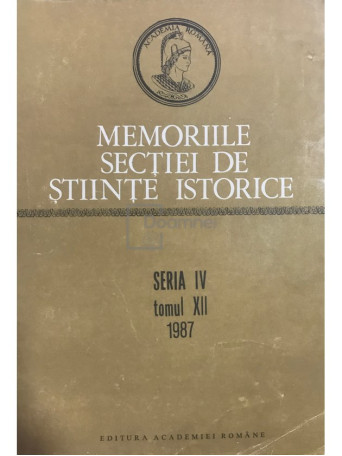 Memoriile sectiei de stiinte istorice