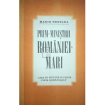 Prim-ministrii Romaniei-Mari