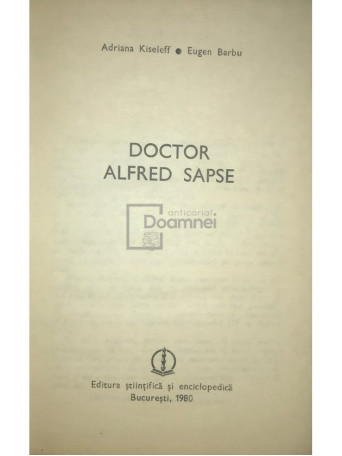 Doctor Alfred Sapse