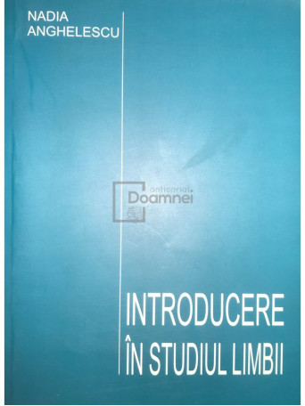 Introducere in studiul limbii