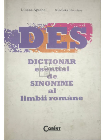 Dictionar esential de sinonime al limbii romane