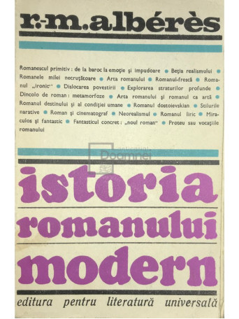 Istoria romanului modern