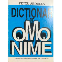 Dictionar de omonime