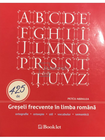 425 de greseli frecvente in limba romana