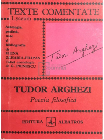 Tudor Arghezi - Poezia filosofica