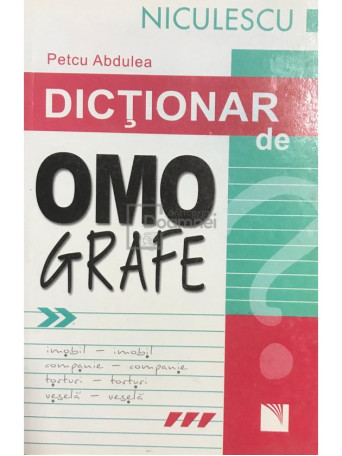 Dictionar de omografe