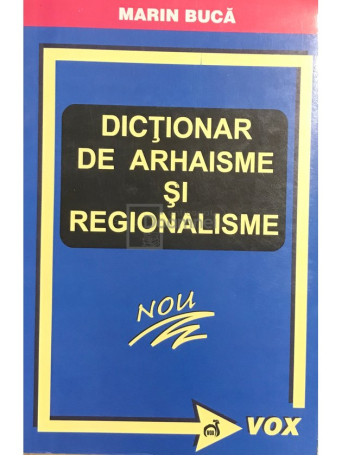 Dictionar de arhaisme si regionalisme