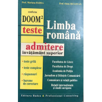 Limba romana - Teste pentru admiterea in invatamantul superior