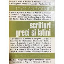 Mic dictionar - Scriitori greci si latini