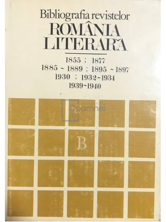 Bibliografia revistelor Romania Literara