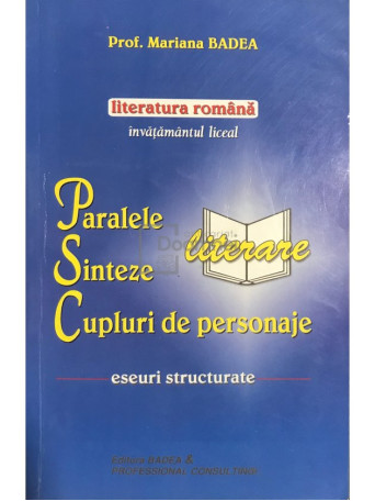 Literatura romana - Cupluri de personaje, paralele, sinteze literare