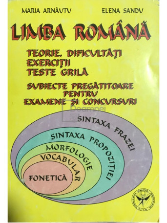 Limba romana. Teorie, dificultati, exercitii, teste grila, subiecte pentru examene si concursuri