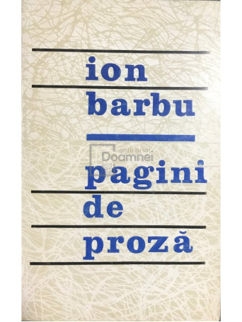 Pagini de proza