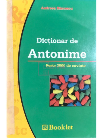 Dictionar de antonime