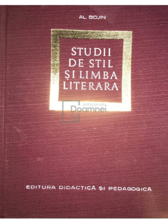 Studii de stil si limba literara