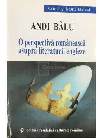 O perspectiva romaneasca asupra literaturii engleze