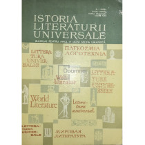 Istoria literaturii universale - Manual pentru anul IV liceu, sectia umanista