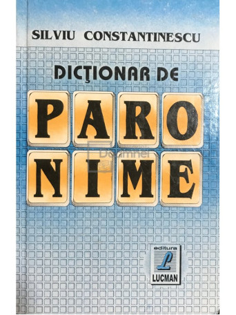 Dictionar de paronime