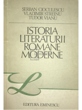 Istoria literaturii romane moderne