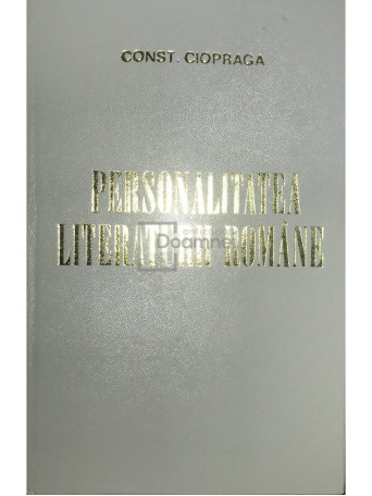 Personalitatea literaturii romane