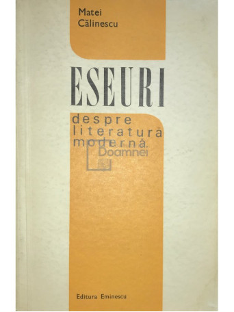 Eseuri despre literatura moderna