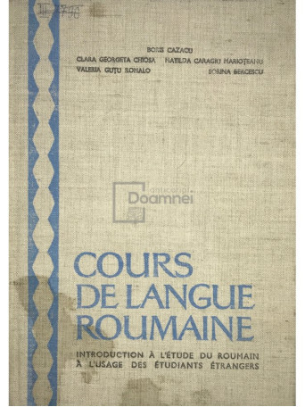 Cours de langue roumaine