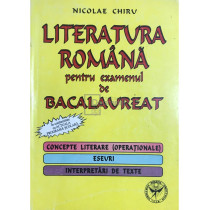 Literatura romana pentru examenul de bacalaureat