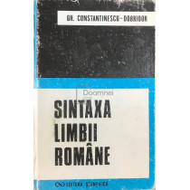 Sintaxa limbii romane