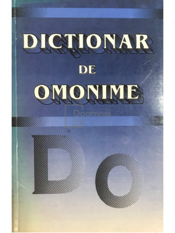 Gh. Bulgar - Dictionar de omonime - 1996 - Brosata