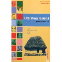 Literatura romana pentru clasa a 8-a