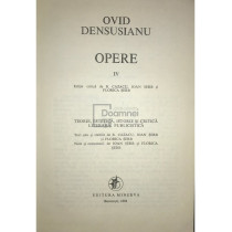 Opere, vol. IV (dedicatie)