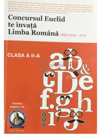 Concursul Euclid te invata limba romana