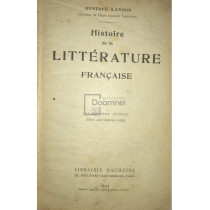 Histoire de la litterature francaise