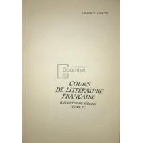 Cours de litterature francaise, vol. 1