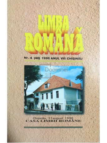 Limba romana - nr 4/1998, anul VIII