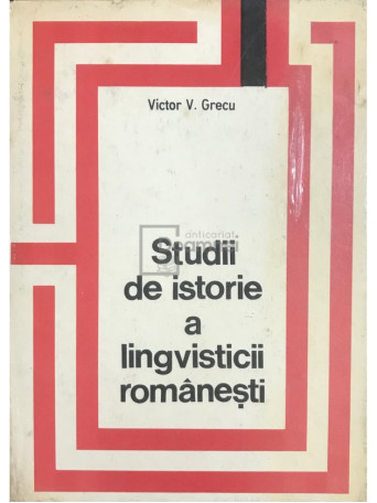 Studii de istorie a lingvisticii romanesti