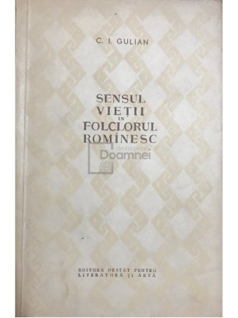 Sensul vietii in folclorul romanesc