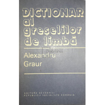 Dictionar al greselilor de limba