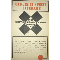 Genuri si specii literare - Mic dictionar-antologie pentru elevi