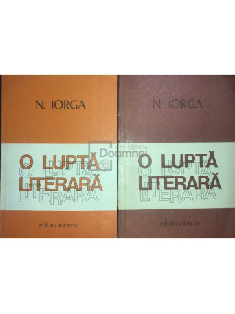 O lupta literara, 2 vol.