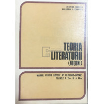 Teoria literaturii (Notiuni)