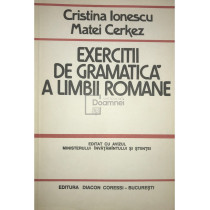 Exercitii de gramatica a limbii romane