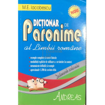 Dictionar de paronime al limbii romane