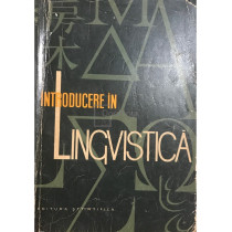 Introducere in lingvistica