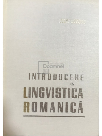 Introducere in lingvistica romanica