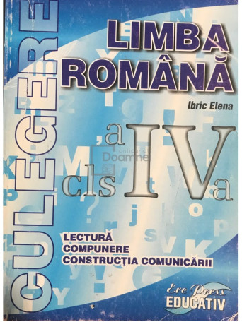 Culegere de limba romana - clasa a IV-a