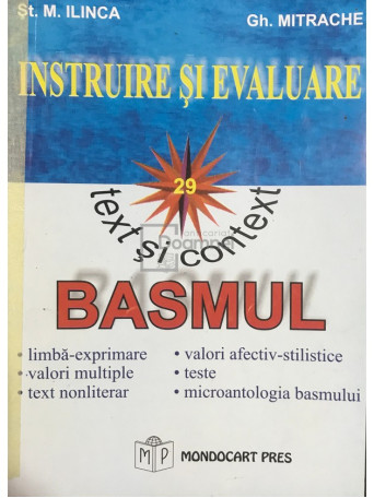 Basmul - Instruire si evaluare