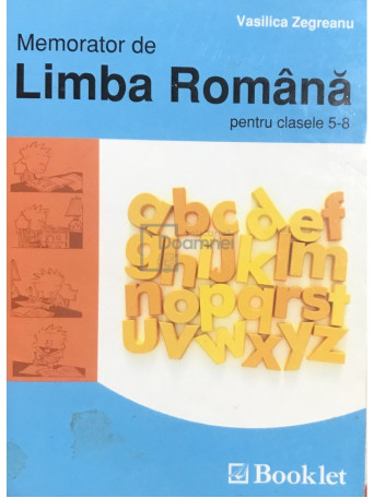 Memorator de limba romana pentru clasele 5-8