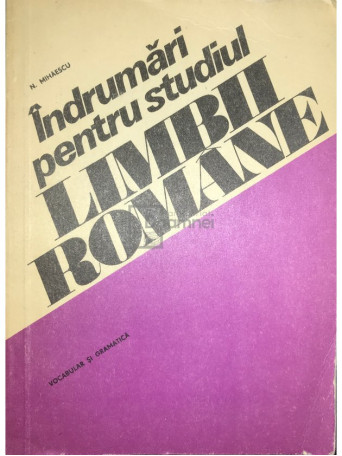 Indrumari pentru studiul limbii romane